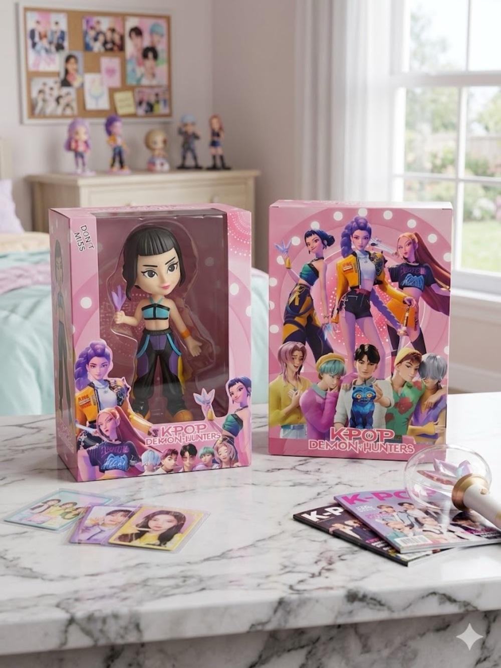 KPOP Demon Hunters Zoey Doll Figure Collectible – Brand New in Box